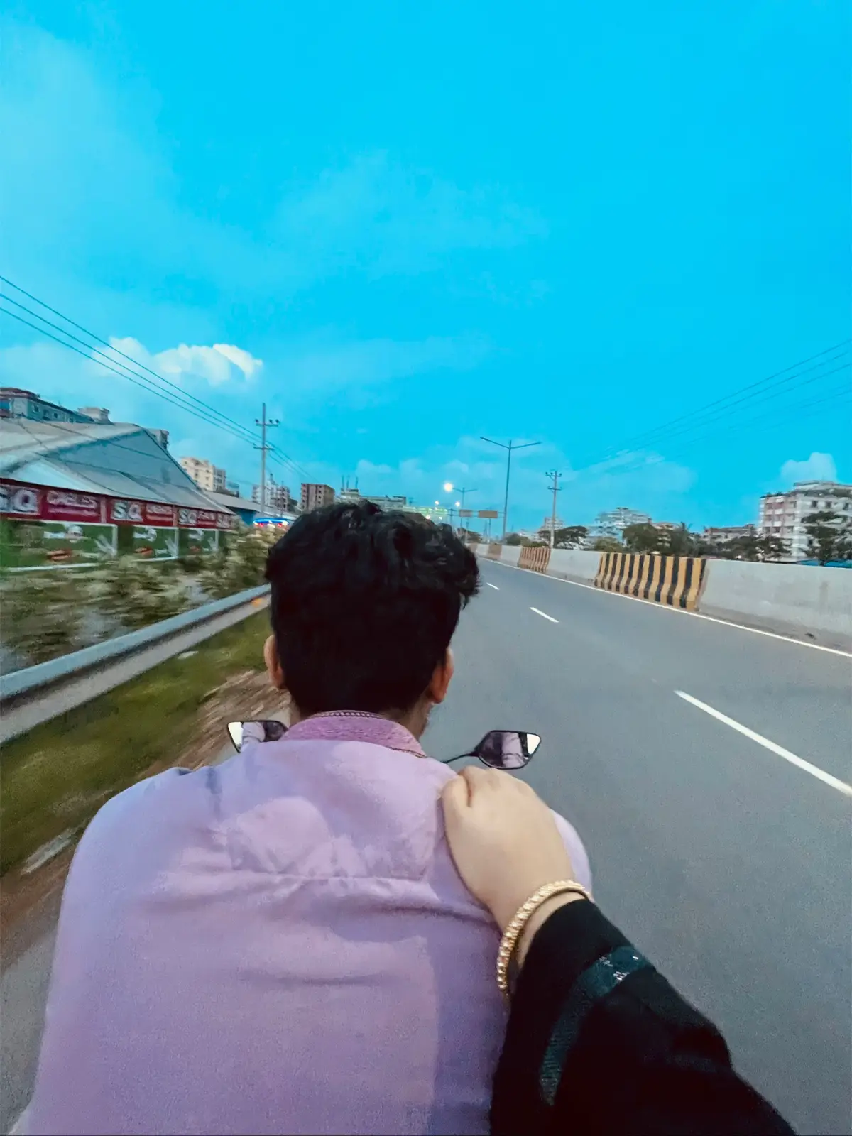 Bike ride with my handsome husband 🥺💕#tiktokviral #fypシ゚ #bikeride #husband #couples #tik_tok #foryoupage #bdtiktokofficial🇧🇩 #fypシ゚viral🖤tiktok #CapCut #trendingsong 
