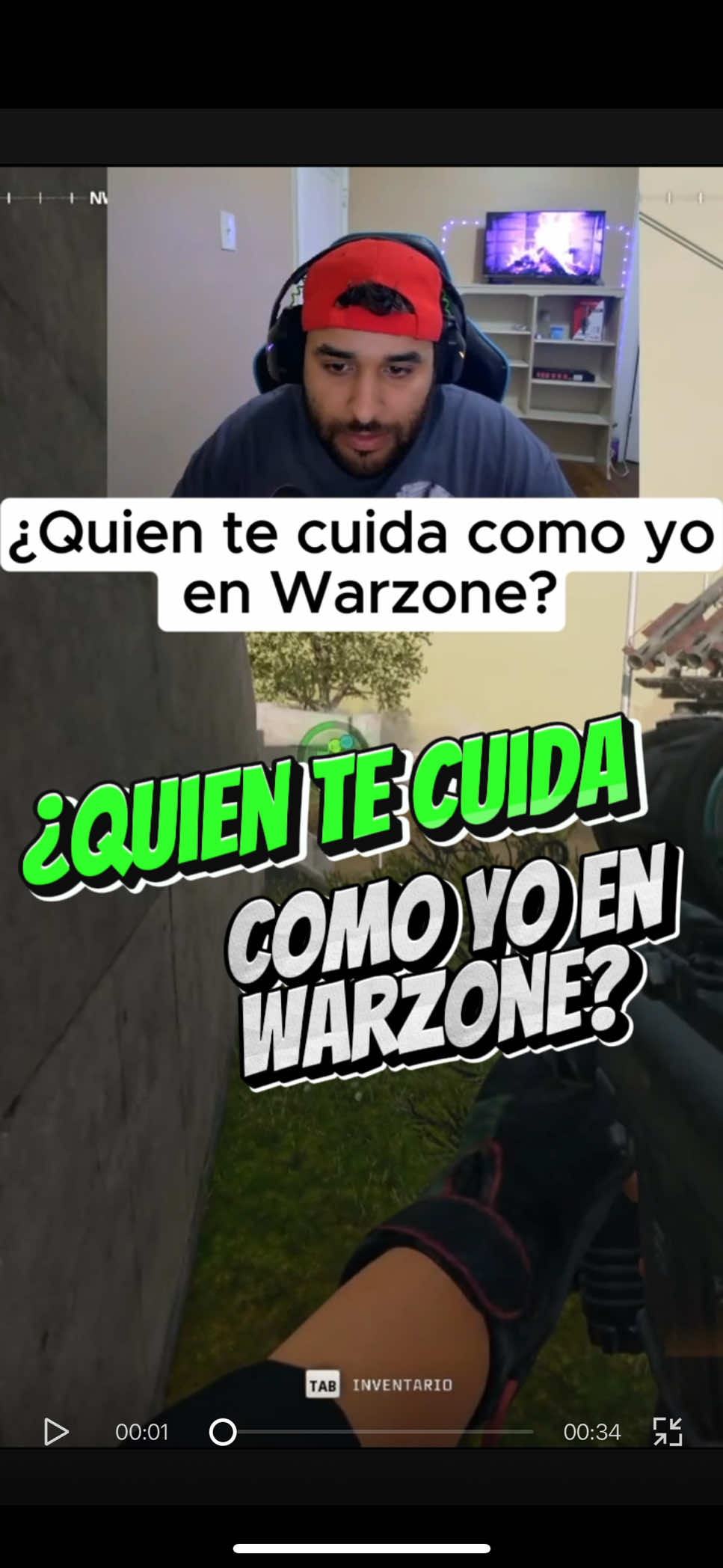 ¿Quien te cuida como yo en Warzone? #warzone #callofdutywarzone #cod #fyp 