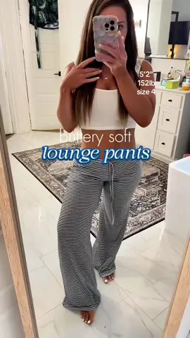 These are $10 right now!! 🤯 @Toflame 5’2” 152lb wearing size 4, kinda long but so comfy #pajamas #pjpants #comfyclothes #loungewear #sleepwear #casualstyle #midsizefashion #loungepants #comfortablesleep 