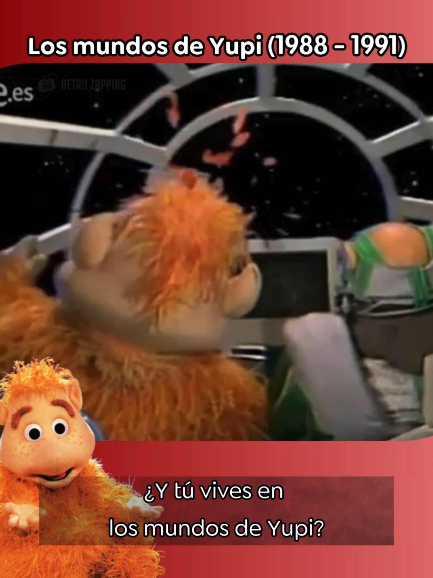 Los mundos de Yupi (1988–1991) Antes de los canales infantiles, hubo programas que marcaron con solo unos pocos personajes. Los mundos de Yupi, emitido por TVE, nos contaba las aventuras de dos extraterrestres que aterrizaban en la Tierra. Uno de ellos era Yupi, con su nariz naranja, su voz aguda y su curiosidad infinita. Era un programa con marionetas, humor blanco y mensajes educativos. Una joyita de la televisión pública que muchos aún recuerdan con una sonrisa. #LosMundosDeYupi #Yupi  #SerieInfantil #televisióneducativa  #NostalgiaTV #recuerdosdelainfancia  #DesbloqueandoRecuerdos  #infanciaentve  #programasinfantiles  #tvdelos80s   #programasqueeducan   #SerieEspañola #Astrako #programasretro #tvdenuestrainfancia   #programasdeniños  #tvdeantes #televisióndeantes #televisiondeantes #recuerdosdelos80 #recuerdosdelos80s #recuerdosochenteros