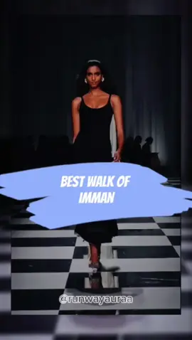 best walk of #imman #90smodel #catwalk #fashion #runwaywalk #vira #fyp 
