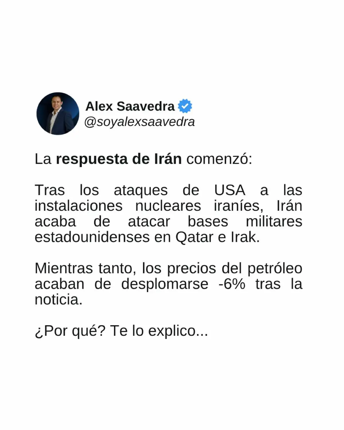 ¿Tercera Guerra Mundial? Veamos qué dicen los mercados financieros y tus inversiones para que sepas qué hacer 😎💰 #trump #mercadosfinancieros #bolsadevalores #petroleo  #inversiones #crisiseconomica #economiamundial