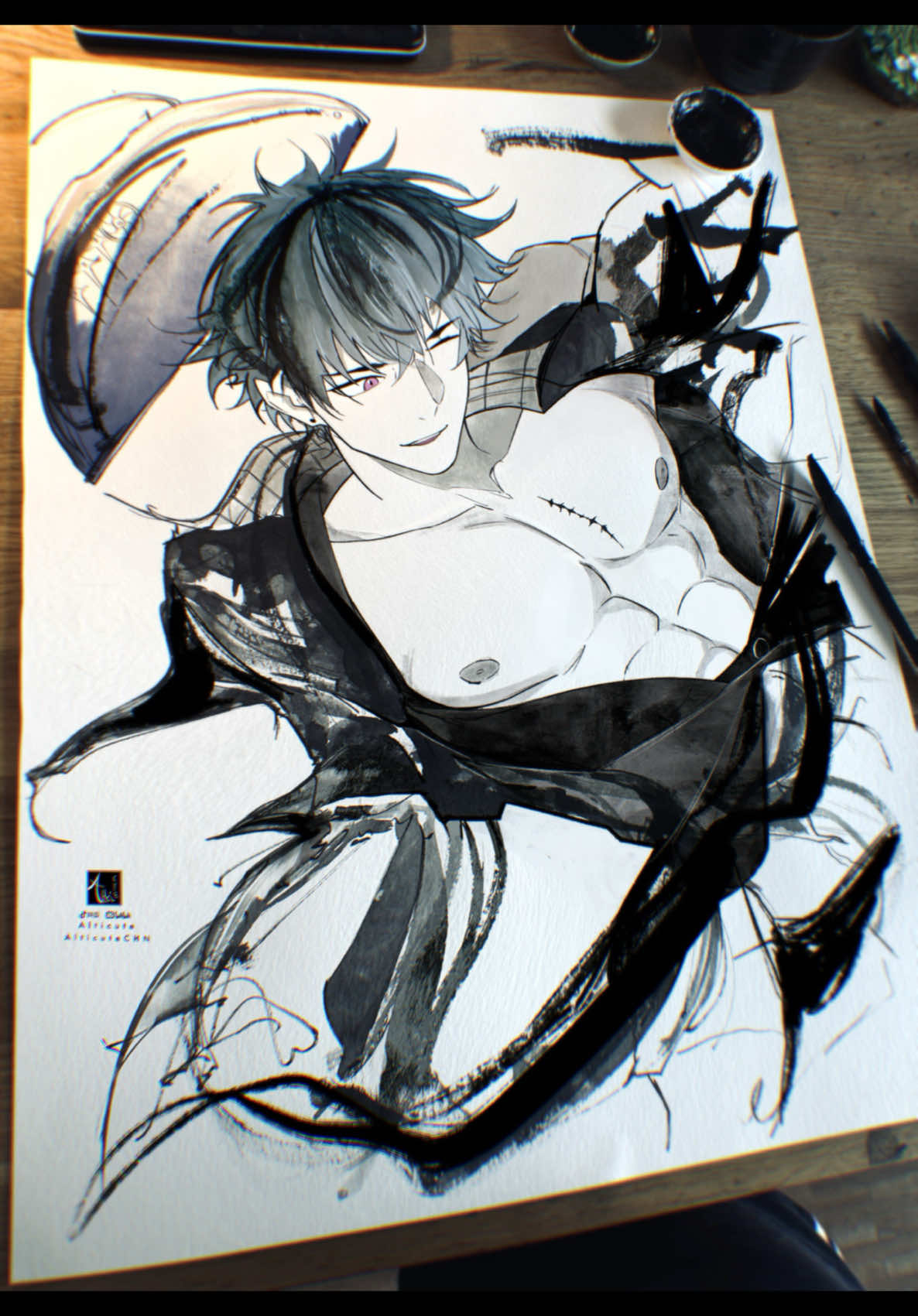 Okay let’s see how many parts this will take haha #wuwa #wutheringwaves #brant #art #artchallenge #fyp 