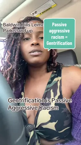 Baldwin hills aka BLACK Beverly hill stand up