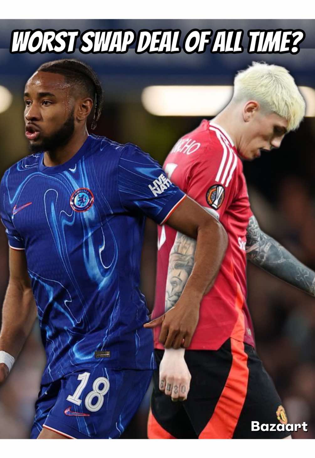 Nkunku SWAP Deal for Garnacho, BAN US FROM TRANSFERS🫠❌#chelsea #cfc #manchesterunited #mufc #garnacho #nkunku #sdpeasyyt 