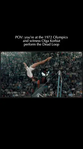 At the 1972 Munich Olympics, 17-year-old Soviet gymnast Olga Korbut stepped onto the uneven bars and did the unthinkable. She launched herself into a full backward flip over the high bar, letting go mid-air — rotating blindly — then catching it again. No harness. No safety mat. No second chances. It would become known as the Korbut Flip, but gymnasts gave it a darker nickname: the Dead Loop. Because if she missed, she could die. The move had never been done before in Olympic history. When she landed it, the crowd went completely silent — stunned. Even the judges looked shaken. Korbut made it look effortless, but the pressure on the body was brutal — the torque on her spine, wrists, and neck was immense. What she did wasn’t just risky — it redefined the sport. And it was so dangerous, it’s now banned from competition. One fearless moment. One impossible flip. A legacy etched into Olympic history. #creepy #scary #truecrime #olympics #fyp #viral 