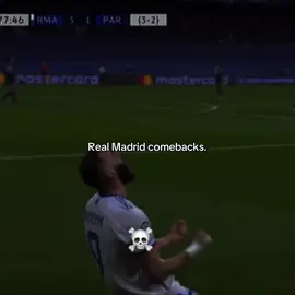 Real Madrid comebacks are insane 🔥💀☠️ || #realmadrid #comeback #fyp #footy 