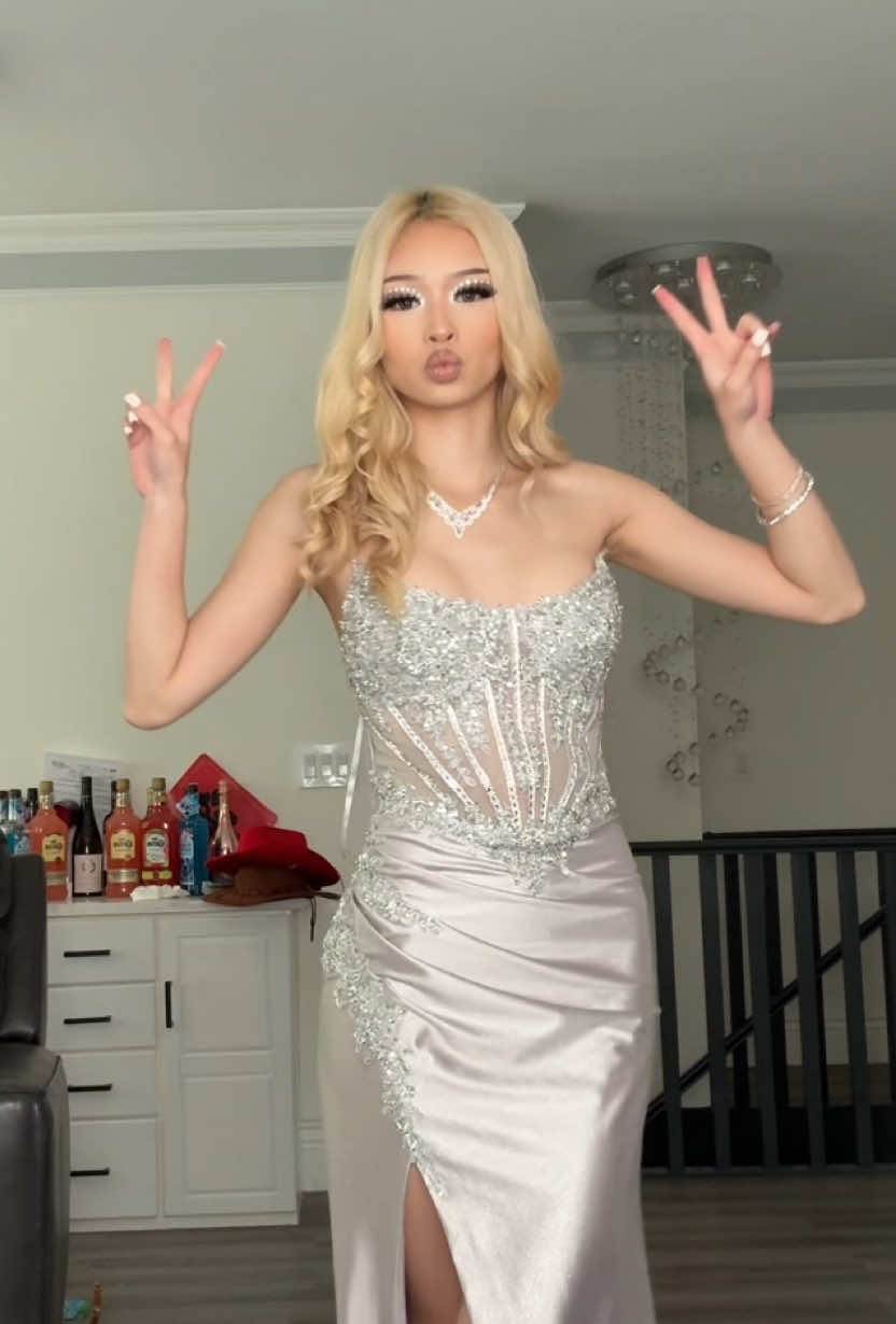 I did cry in my prom dress 
