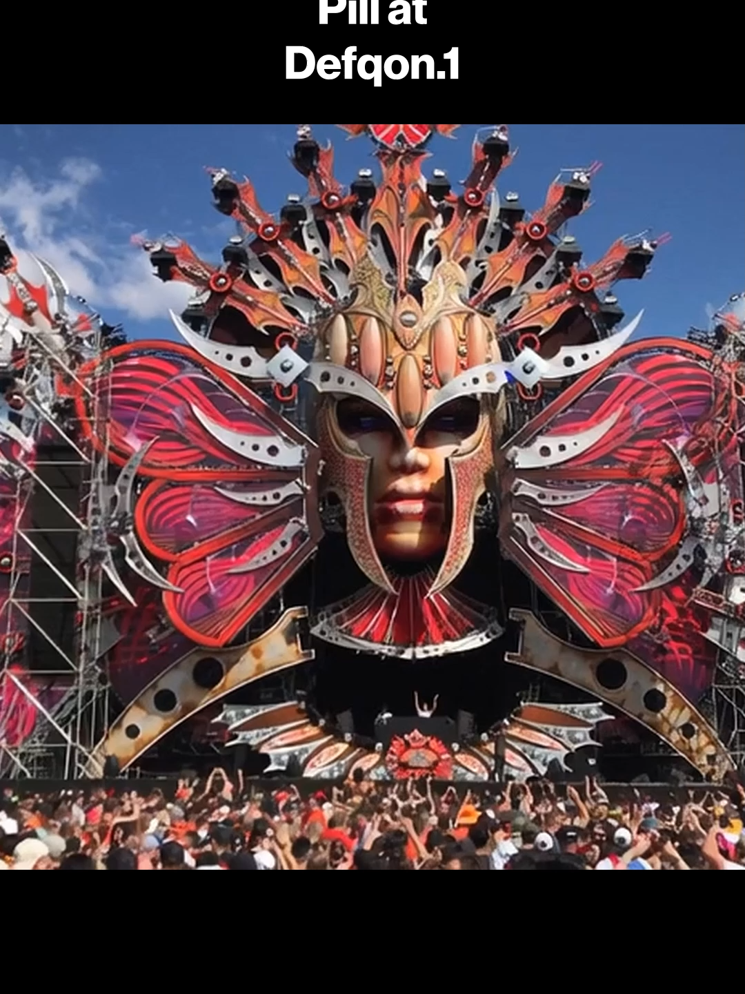 completely normal stage behavior #defqon1 #q-dance #defqon1festival #defqon12025 #wherelegendsrise #vertile #rebelion #rooler #subzeroproject #ai