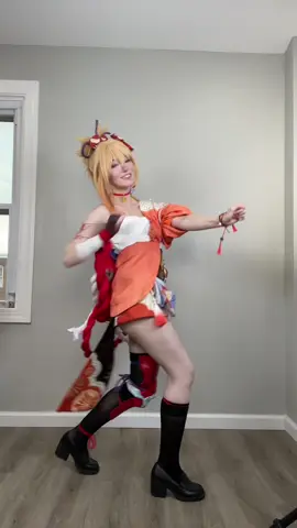 YOIMIYAAAAA RAHHH #GenshinImpact #cosplay #genshinimpactcosplay #yoimiya #yoimiyacosplay #dancetrend 