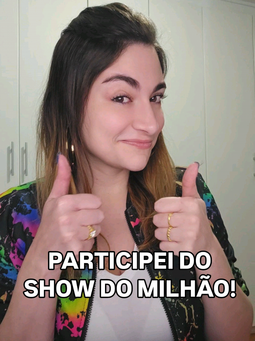 Vem entender como eu fui parar no Show do Milhão e tudo sobre os bastidores da gravação!  Que outra curiosidade você tem e eu não comentei no vídeo? #showdomilhao #sbt #patriciaabravanel #TV #humor #curiosidades #tvbrasileira #fyp #fypp #fyppp 