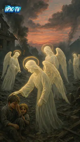#AngelsAmongUs #SpiritualArt #CelestialVisions #RealisticArt #AIArt #TikTokArt #DivineIntervention #HeavenlyScene #EmotionalArt #TranslucentAngels #AfterTheStorm #HopeInDarkness #AngelVisitation #TikTokCreator #ArtThatSpeaks