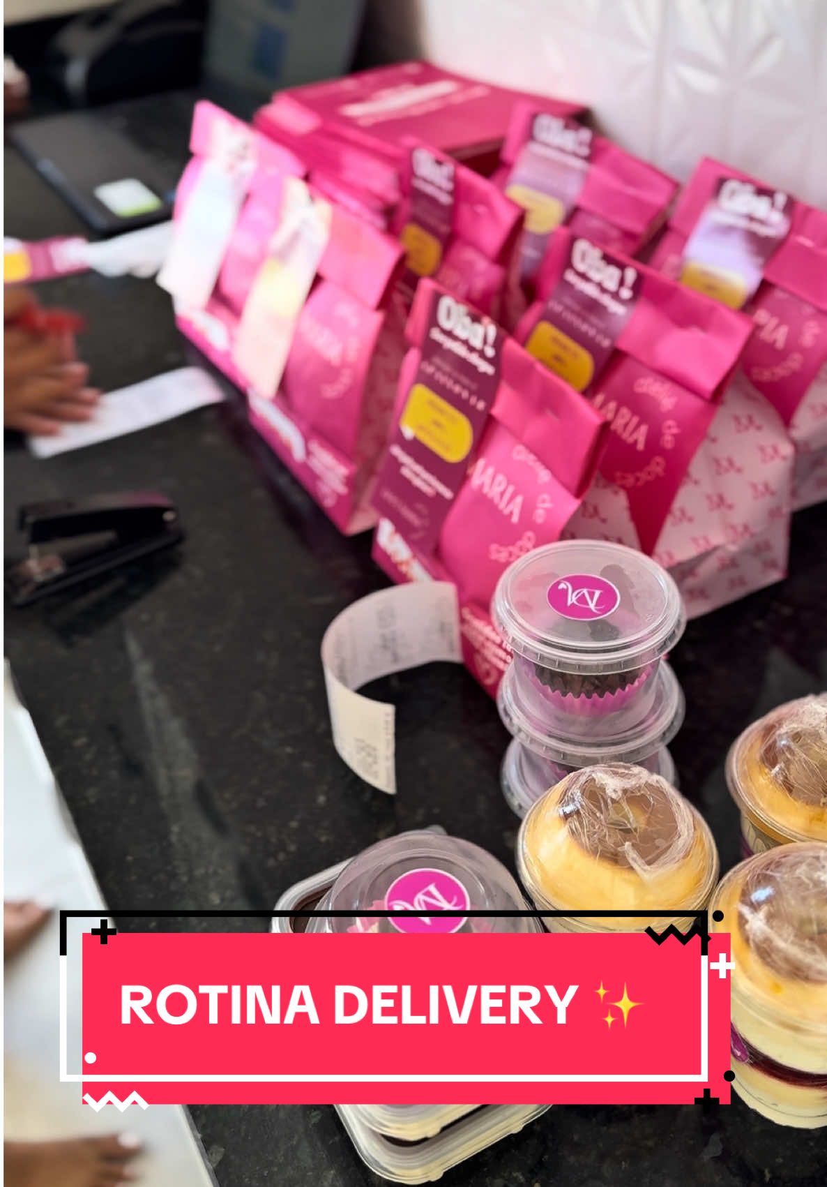 Oiiiiii vem ver 💖 . . #rotinaprodutiva #deliveryemcasa #ifood #delivery #rotinadelivery #rotinaconfeitaria #confeitariadesucesso #receitaslucrativas #rotina 