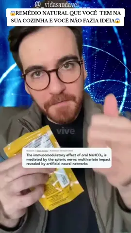 Remédio natural que tem na sua cozinha e você não fazia ideia. 🧂 Bicarbonato de Sódio: 6 usos poderosos ✔️ Em jejum: ½ col. chá em 200 mL de água → alcaliniza e reduz inflamação ✔️ Pré-treino: 0,3 g/kg → melhora desempenho e retarda fadiga ✔️ Lavagem nasal: sal + bicarbonato + água morna → alivia congestão ✔️ Pós-refeição: 1 col. café em água → alívio rápido de queimação/refluxo ✔️ Com limão: 30 min antes do café da manhã → apoio digestivo/fígado ✔️ Para dores: uso leve e cíclico → ação anti-inflamatória natural ⚠️ Use com moderação e orientação! #bicarbonato #receita #remedioscaseros #azia #refluxo #gastrite #dores #medicinanatural #bemestar #saude 