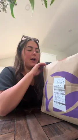 this was from the other day but what else would we have for dinner on our one year countdown wedding day #foryou #foryou #food #Foodie #foodhaul #taco #tacos #tacobell #tacobellmukbang 