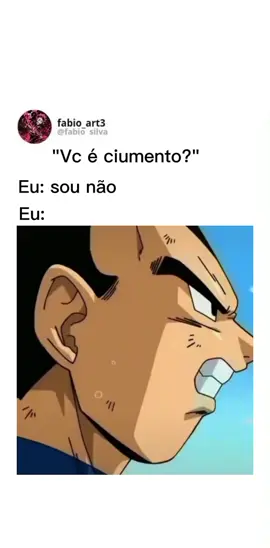 só um pouquinho ciumento #vegeta #dragonball #dragonballsuper 