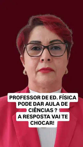 Neste video voce vai descobrir se o professor  de educaçao fisica pode ou nao dar aula de ciencias. #professora #educacaofisica #ciencias #aula #servidor #escolapublica 