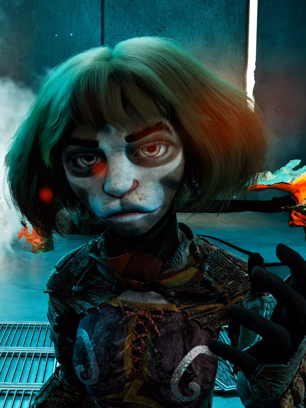 Sometimes we wander into a wrong dimension and get a mixed reality! kleine teaser van een side project! zal ik meer delen?  #contentcreator #shortfilms #3d #animation #tiktok #fyp 