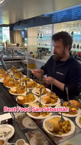 This is all the best food in San Sebastián Spain!   #spain #spanishfood #sansebastian #cheesecake #steak #steakhouse #dryaged #prawns #food 
