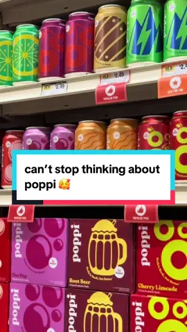 poppi > everything 😍 @Sprouts Farmers Market #poppi #sprouts #sproutsfarmersmarket #poppisoda #sodasback #drinkpoppi #fy #fyp 
