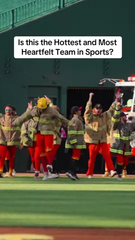 They’re here to serve, protect and kick some 🪓 They honor heroes every night and represent firefighters all over the country. They are the hottest team in Banana Ball.  This is the Firefighters 🔥🚒