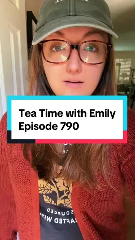 #teatimewithemily episode 790 #teatime #teatok #tea #looseleaftea #tealover #teadrinker #drinkingtea #makingtea #ilovetea #fyp #foryou #foryoupage #cuppatea #cupoftea #hottea #teadrinkers #tealovers #looseleaftealovers #teainfluencer #drinktea #comforttok #comfort #tasting #teatasting  