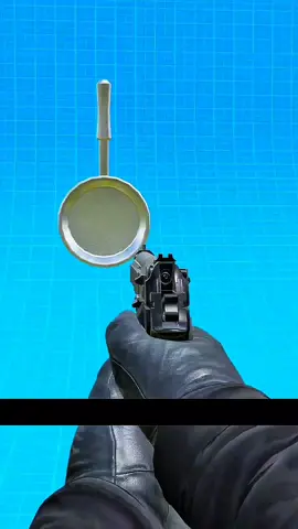 Bullet vs 10 Frying Pans – 3D Slow Motion Experiment! #information #fypシ゚viralシfypシ゚ #viral #fyp 