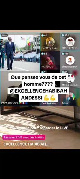@EXCELLENCE HABIB AHANDESSI  dis comment Patrice talon est devenu riche avant le pouvoir 