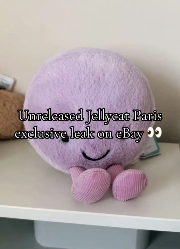 Pictures aren’t mine! Off eBay which is public - Jellycat have confirmed this is an exclusive to the Paris patisserie experience at galleries Lafayette💜 #jellycat #jellycatcollection #jellyobsessed #jellycats #jellycatcollector #viralvideo #fyp #viralvideos #foryoupage #jellycatlondon #like #jellycathunting #jellycathaul #jellycatshop #tiktokviraltrending #jellycatobsession 