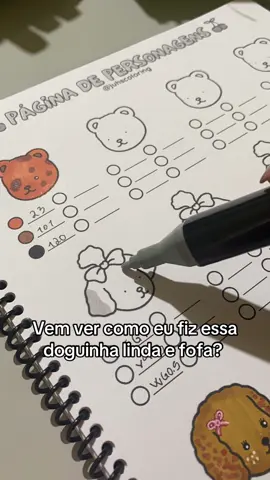 Inspiração de personagens Bobbie gods 🥰 #creatorsearchinsights #viralizar #bobiegoods #coloringbook #pintando #inspiracao 