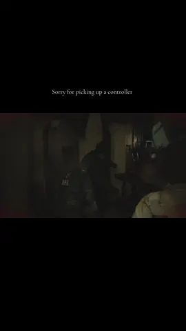 Why’re the shots on beat for a sec😭 #fyp #residentevil #re2remake 