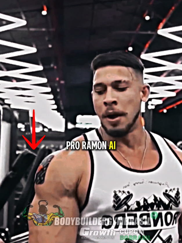 Ramon Dino e seu shape inexplicável 💀 #ramondino #fisiculturismo #treino #musculação 