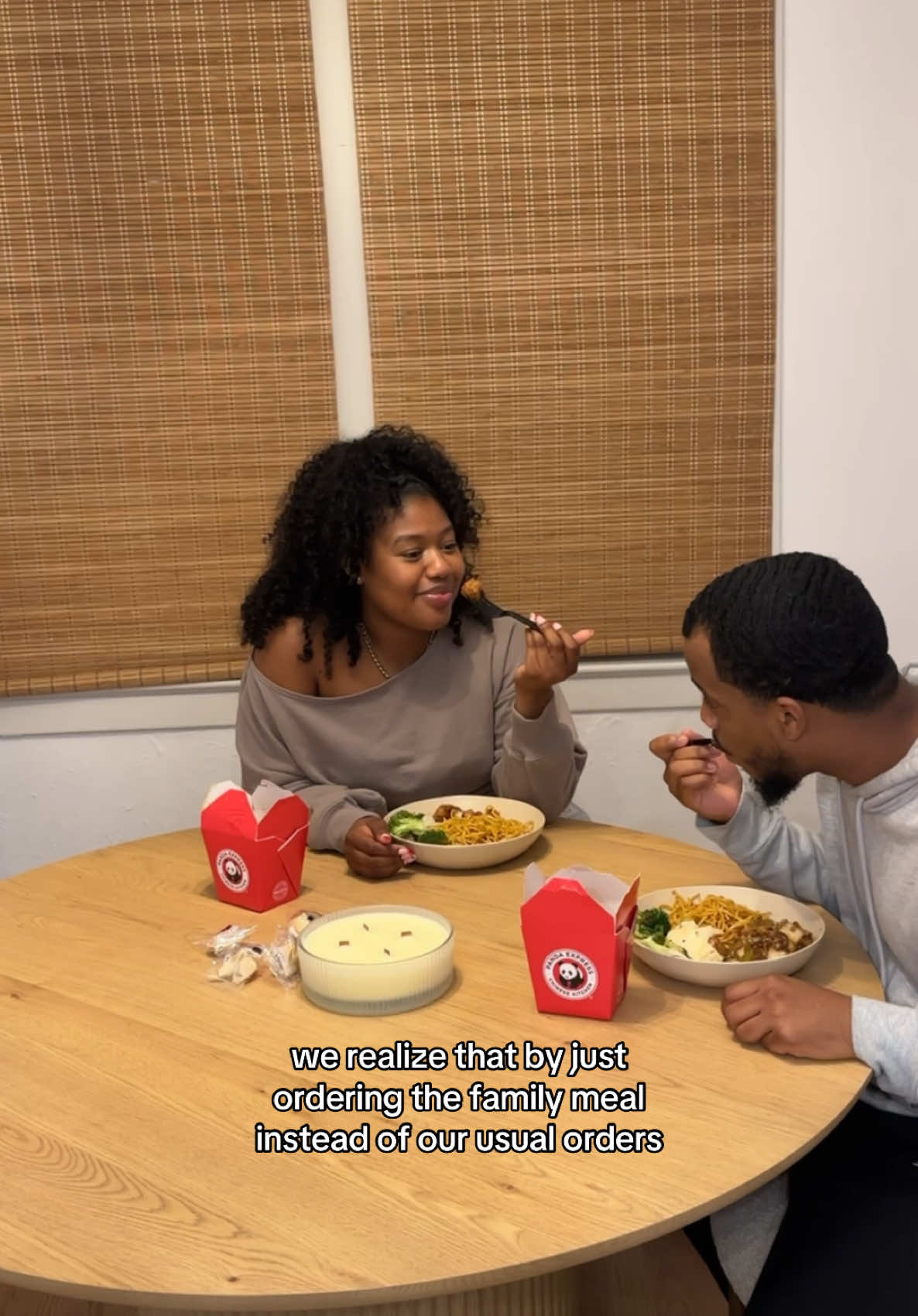 found a hack to save us time & money! make sure you pick up @Panda Express the next time you too cannot figure out what to eat 😌🥡🥢 #pandaexpresspartner