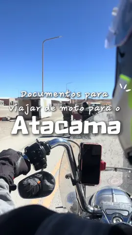🎒 DOCUMENTOS QUE LEVAMOS NA VIAGEM DE MOTO ATÉ O ATACAMA 🏍️🌵 Passamos pela Argentina e Chile com nossa Harley, e esses foram os documentos necessários: ✅ RG atualizado ou Passaporte ✅ Carta Verde ✅ Documento da moto (piloto ou garupa) ✅ SOAPEX (Chile) ✅ Seguro viagem  ✅ CNH ⚠️ Salva esse post pra não esquecer nada na sua trip! Ficou com dúvida? Deixa nos comentários 👇 📍 Segue a gente: @bagagem2rodas  #motocasal #motoviajero #casaltiktok #atacama #chile #viagem #harleydavidson #andes 
