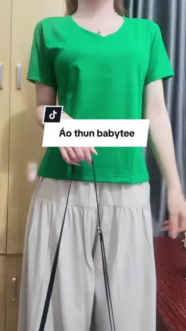 Áo thun babytee #xuhuong #aothun #babytee #review #macdepmoingay 