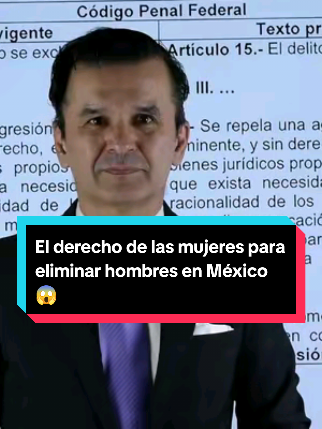 Ley Alina el supuesto derecho de las mujeres a desvivir a los Hombres con el permiso de la ley. #leyalina #leyalinapermisoparamatar #lic.arturoportillo #abogados #abogadostiktok #derechopenal #defensapenal #legitimadefensa #defensapropia