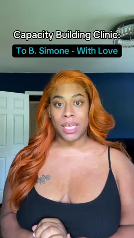 B Simone has experienced a rough time online as of late, we laughed, gagged and had  moments where we shared questions and concerns…   but ultimately she is a young black woman and being a black woman in this world is hard, and I want to offer my reflections on where she can go next and how she can seize this opportunity to be in control and be at peace as she continues to build her career.