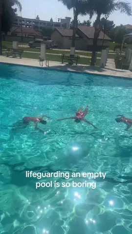 theres no lives to guard @aj #lifeguard #pool #Summer 