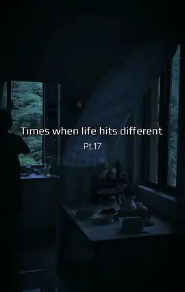 When life hits different | Pt.17 #vibe #aesthetic #lifehitsdifferent #dejavu #chill #viral #fyp #relax #chilltok 
