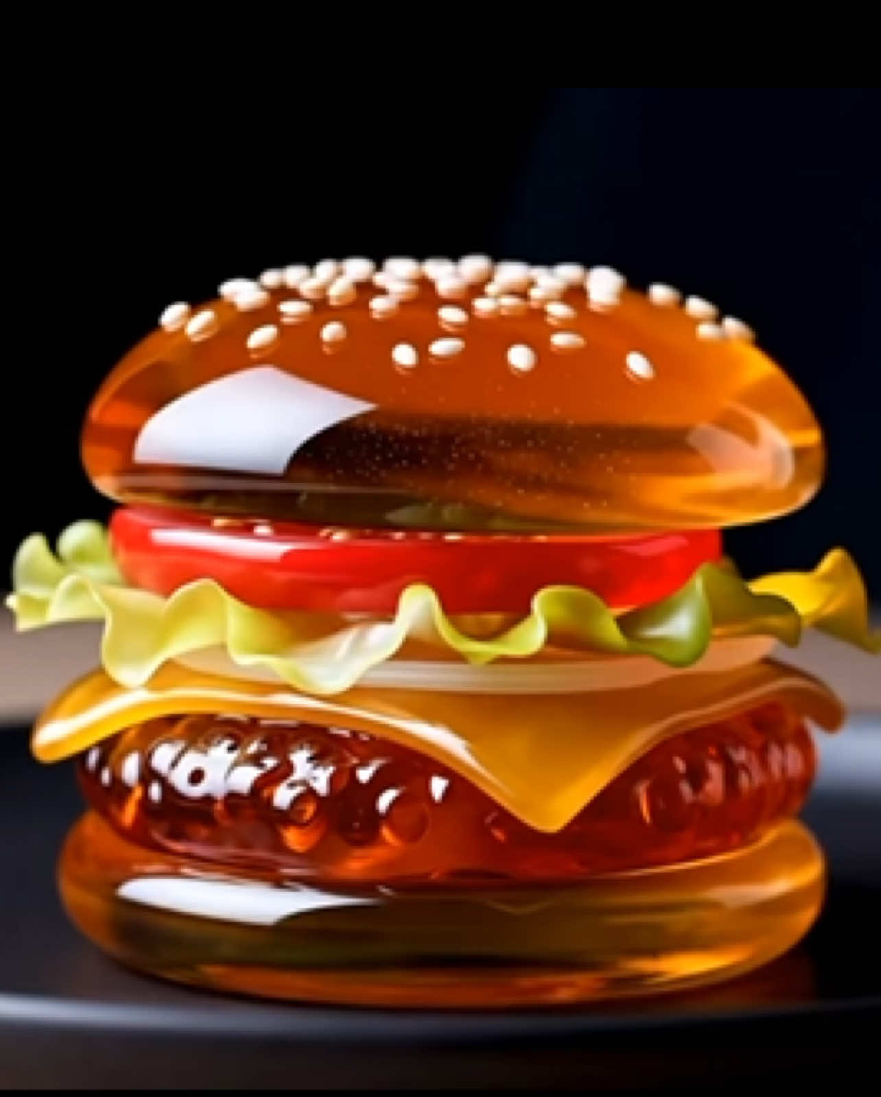 AI GLASS Food ASMR: Glass Burger 🍔 #fantasyfood #crystal #glitter #crystalapple #apple #glass #glassfruit #AIasmr #glassfruit #glasscutting #aestheticasmr #hyperrealistic #AICreated #digitalASMR #Fruitslicing #satisfyingvideo #asmrcommunity #oddlysatisfying #visualasmr #FantasyFruit #SurrealVisuals