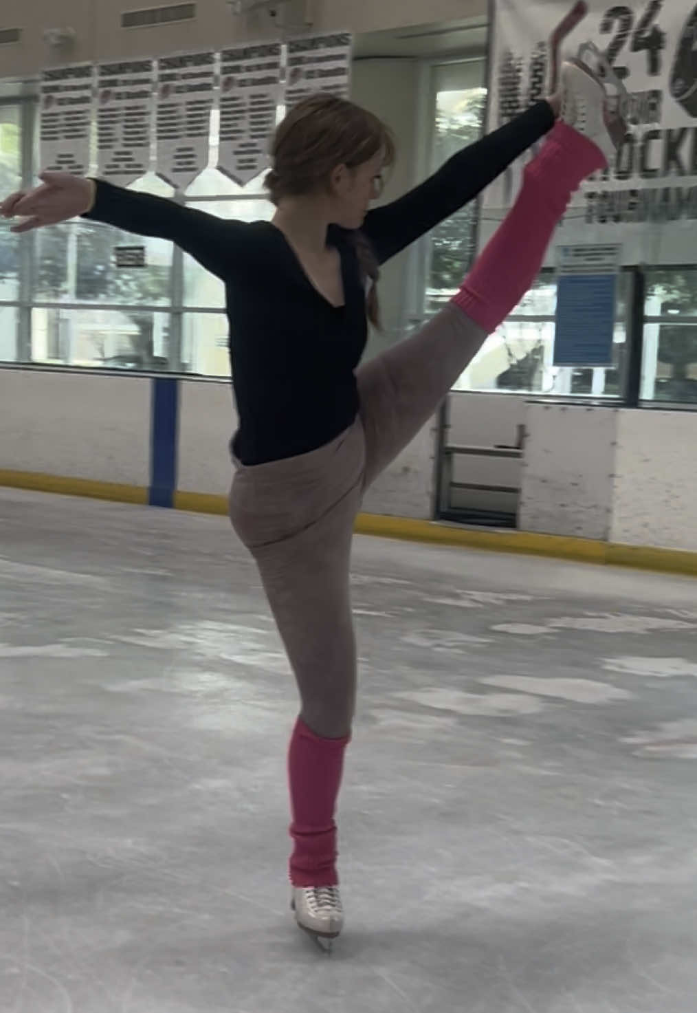 voila ❄️  #figureskating #fyp #IceSkating #goodvibes 