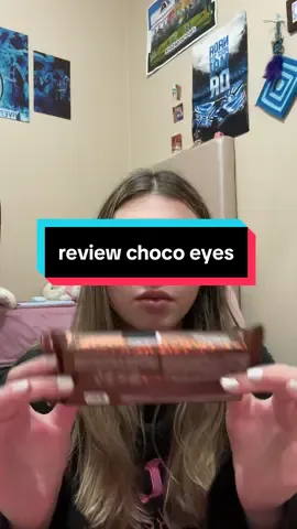 review choco eyessss 🤩🍫👁️ #chocoeyes #fran #cisca #maquiagem 