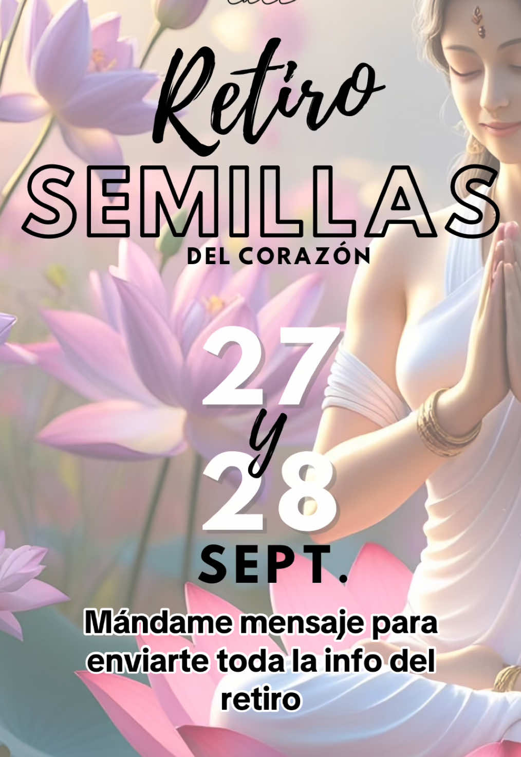 ✨ Semillas del Corazón Retiro en Hidalgo 🌿 27 y 28 de septiembre Yoga · Meditación · Temazcal · Arte · Naturaleza Un espacio para soltar, reconectar y florecer desde dentro. 📍 Quinta Flor de Maguey 📩 Pide más info y aparta tu lugar (cupos limitados)🌸 #retiro #yoga #temazcal #yogatate #bienestar #respiro #amorpropio #desconexion #Espiritualidad 