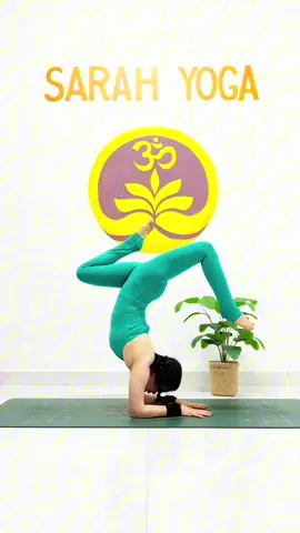 Ngày mới an lành 💪 #yoga #yogaonline #yogasarah #huongdantapyoga #yogatainha 