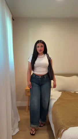 There is nothing better than a plain white cotton top with jeans @SKIMS sheer cotton tops layered #summerstyle #plainwhitets #skimspartner #size8 #outfitideas #casualoutfits 
