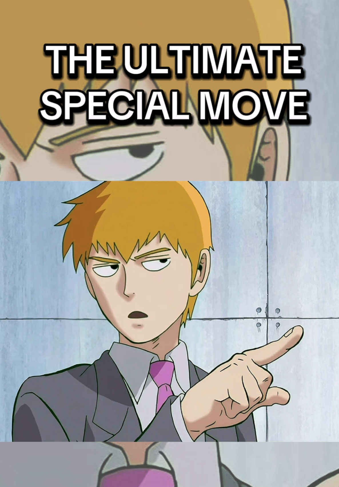 The real MC of mob psycho with more lessons to teach 😂 #animecharacters #reigenarataka #mobpsycho100 #reigenaratakaedit 