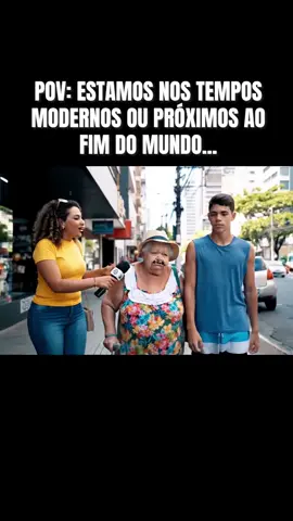 🎤☀️ Entrevista de rua que deu errado (ou certo demais?) A repórter se aproxima sorrindo: 👩‍💼 “Olha, Fátima, essa idosa passando com seu neto... quantos anos ele tem, senhora?” Mas a resposta vem no grito: 👵 “Tira o olho do meu Mucilon, baranga! Vai procurar o seu!” 😳 E lá se vão, como se nada tivesse acontecido... 💬 “Veia malcriada…” #HumorBrasileiro #EntrevistaDeRua #MucilonÉMeu #BrasilReal #SóNoBrasil #ShortsViral