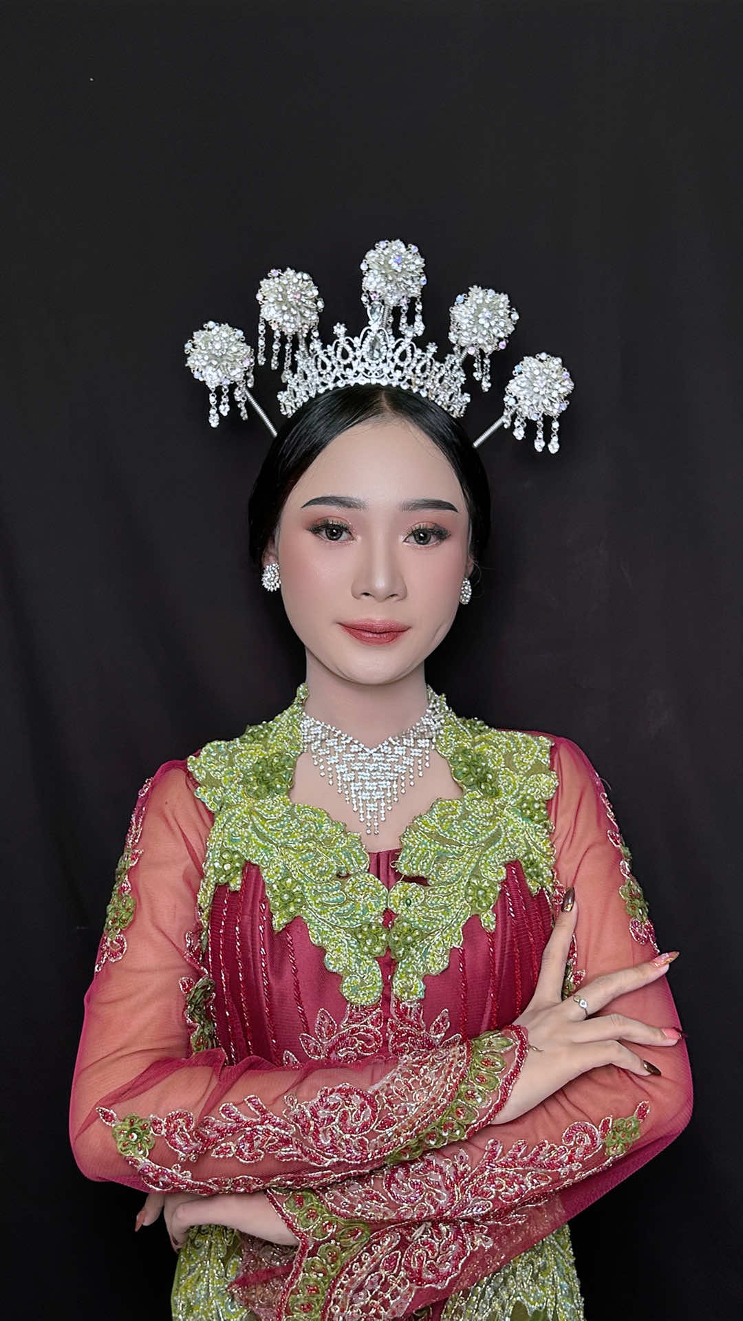 💚❤️💚❤️       #makeup #wedding #prewedding #weddingreception #mua #pekalongan #fyp 