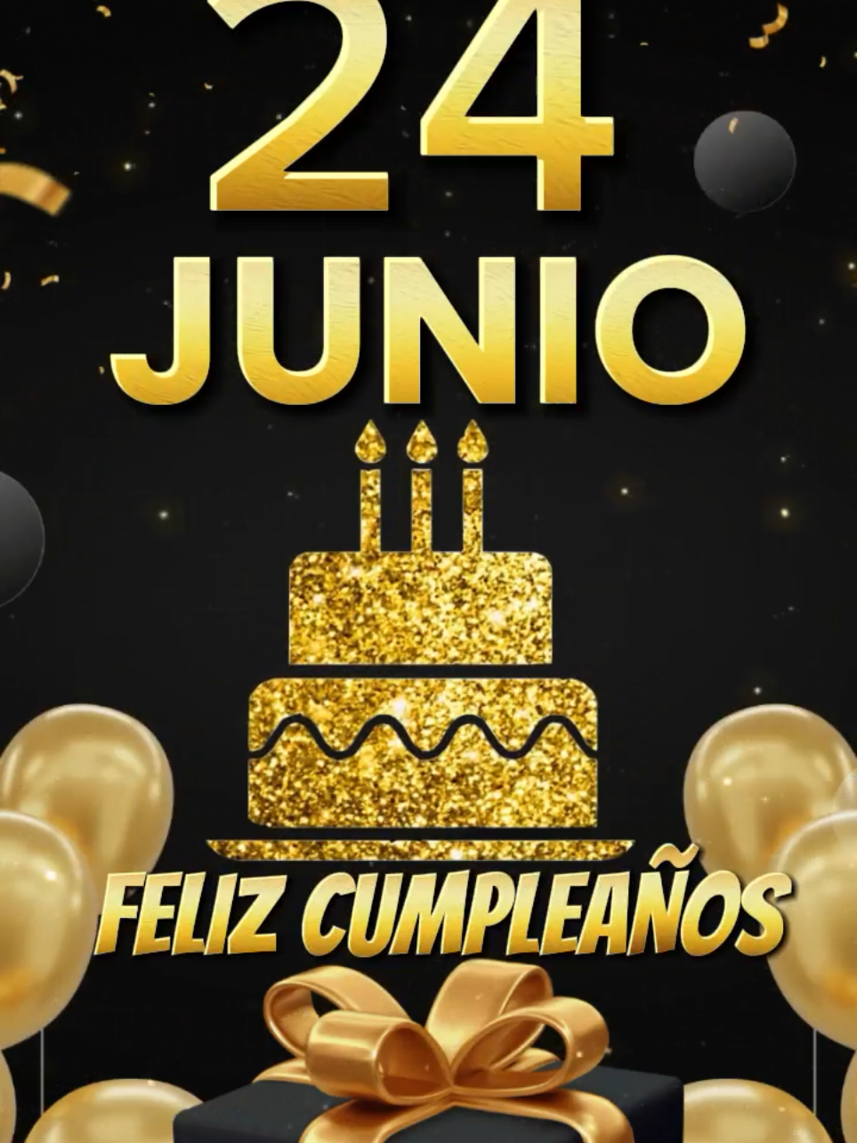 Feliz Cumpleaños para dedicar🎁🎂🥳#felizcumpleaños #felizcumpleaños🌹🎂🧁🎁🎉🎊 #paradedicar #24dejunio #felizcumple #felicidades #felizcumpleaños #Viral #fyp #CapCut #parati #felizcumpleaños #felizcumpleaños🌹🎂🧁🎁🎉🎊 