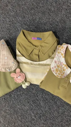 Olive 🫒🥑🍐 #koreanlookoutfit #atasanknitanak #bajuanakperempuan #bajuanakperempuanterbaru 